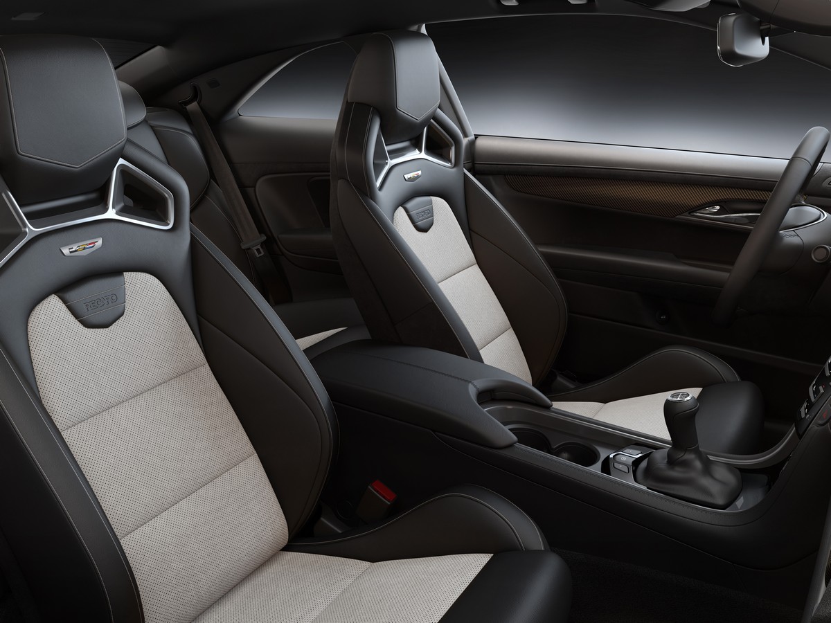 The exclusive 2019 Cadillac Pedestal Edition ATS-V Coupe and CTS