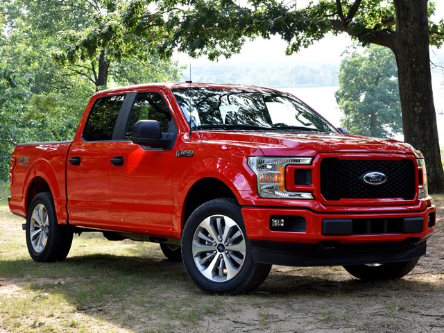 2018 Ford F-150: $1,500 rebate