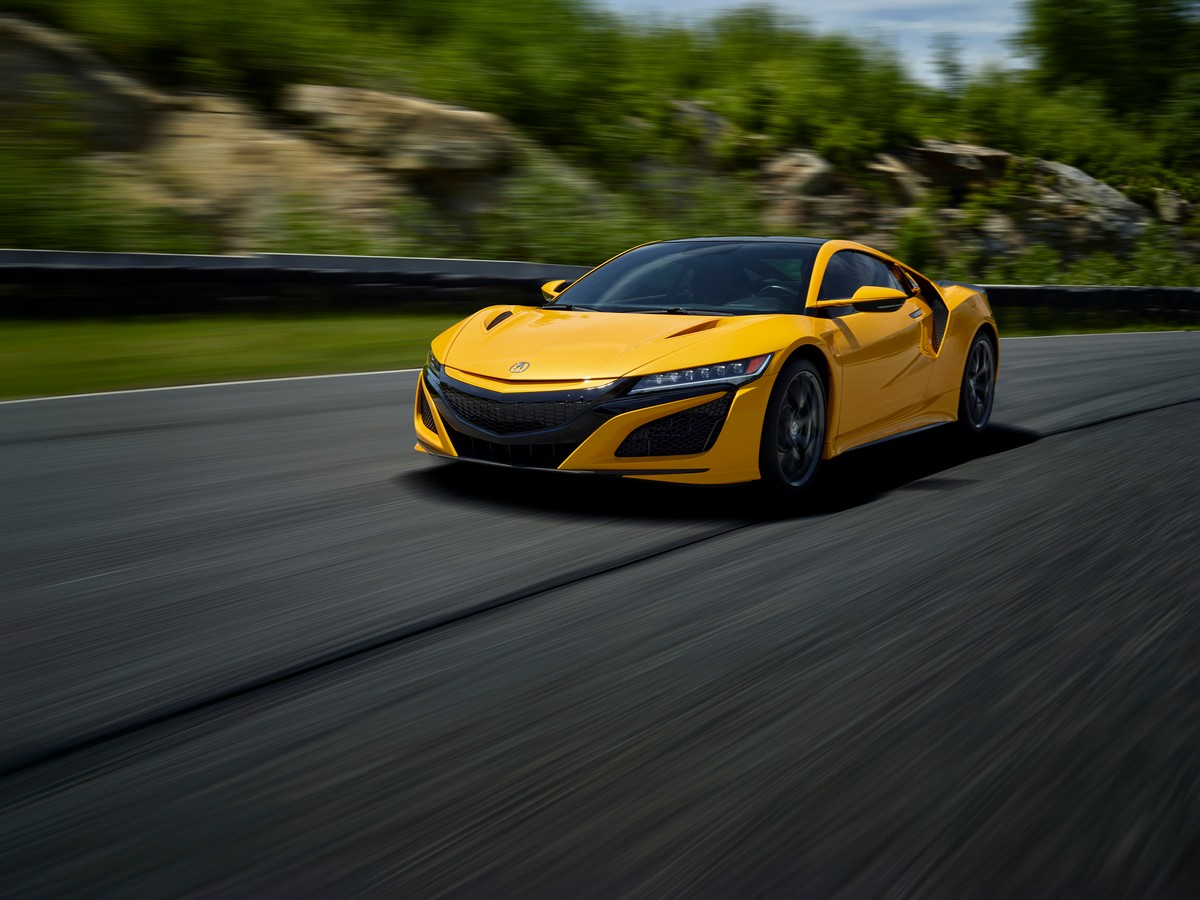 2020 NSX Featuring Indy Yellow Pearl