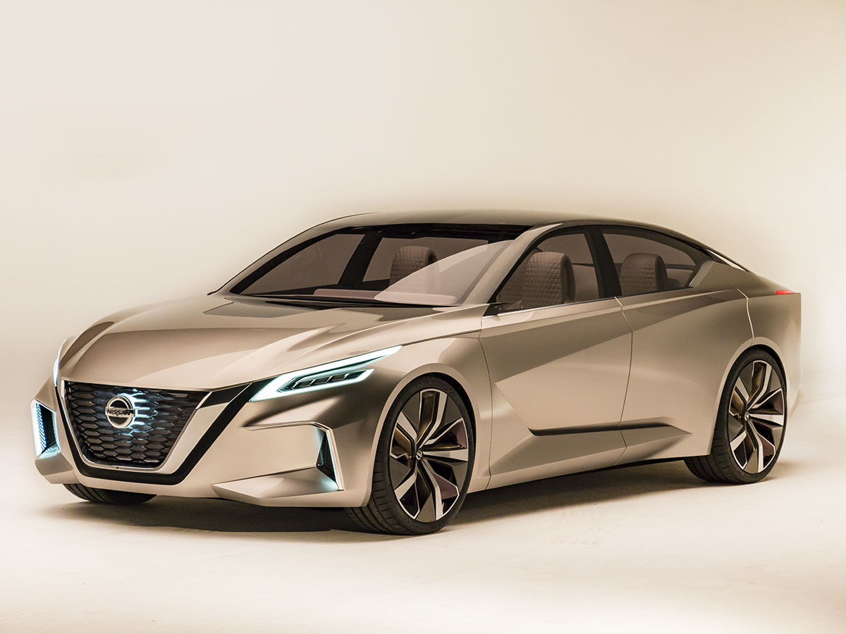 01 Nissan V Motion 2 Sedan Concept Exterior KBB