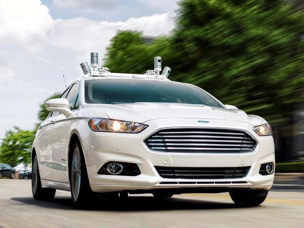 01 Ford Fusion Autonomous Vehicle Prototype