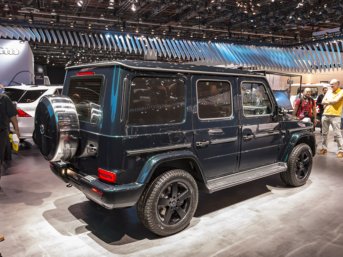 02 2019 Mercedes Benz G550 NAIAS KBB