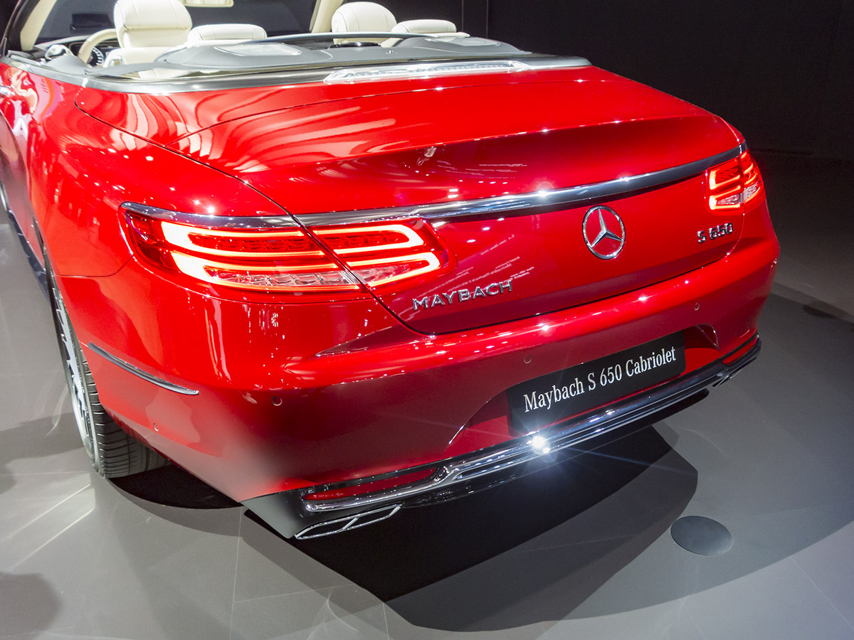 03 2017 Mercedes Maybach S650 Cabriolet LA