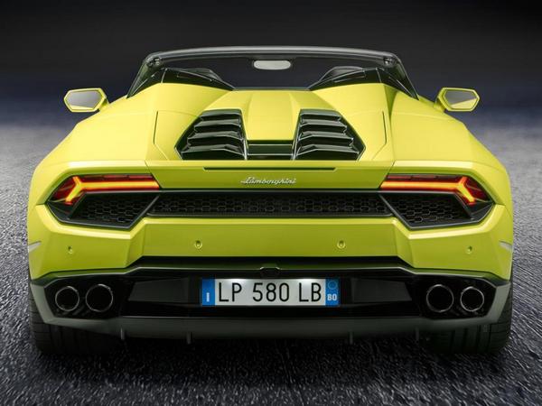 06 2017 Lanmborghini Huracan Rwd Spyder