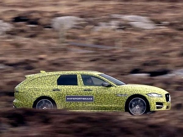 11 2018 Jaguar Sportbrake Prototype Teaser