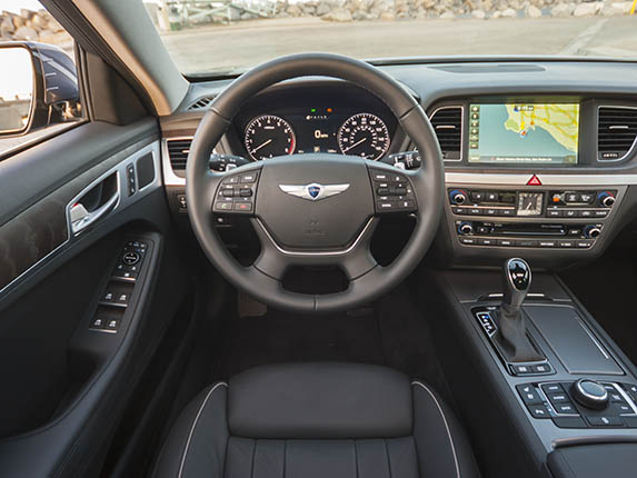 12 2015 Hyundai Genesis Long Term Interior