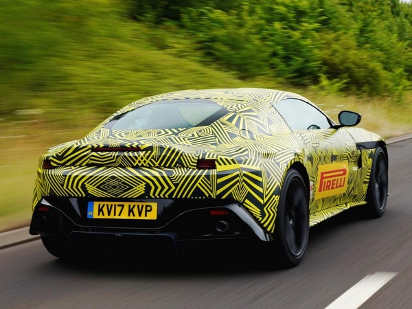13 2018 Aston Martin Vantage V8 Teaser