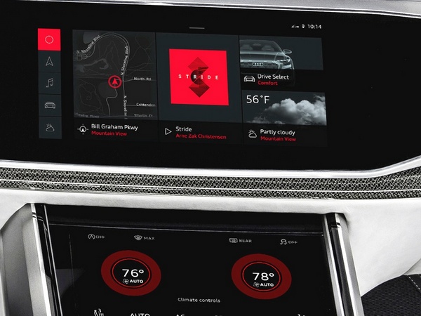 13 Audi Q8 Sport Concept Integrated Android