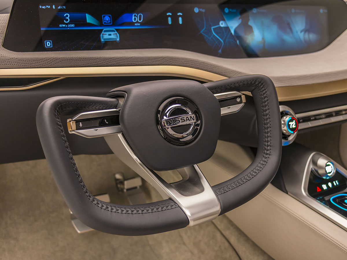 16 Nissan V Motion 2 Sedan Concept Interior KBB