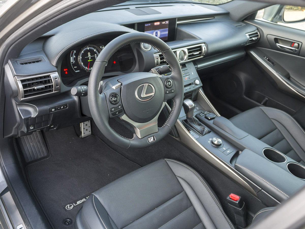 17 2016 Lexus IS 350 F Sport Long Term Interior