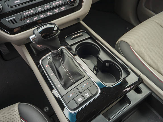 2015 Kia Sedona SX Long Term Interior 15