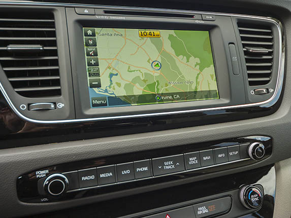 2015 Kia Sedona SX Long Term Interior 24