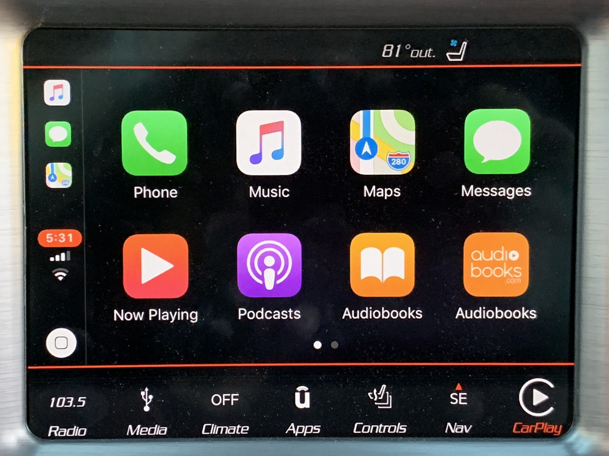 2018 Dodge Challenger SRT Demon Apple CarPlay