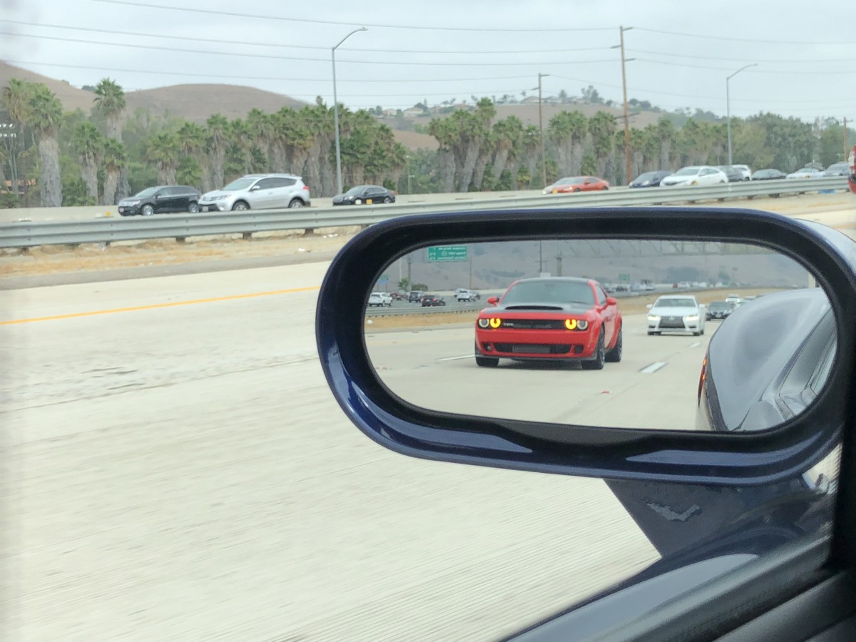 2018 Dodge Challenger SRT Demon Ford GT Exterior Mirror