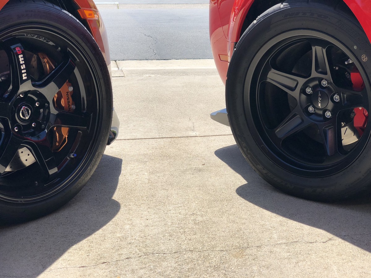 2018 Dodge Challenger SRT Demon Nissan GTR Track Edition Wheels