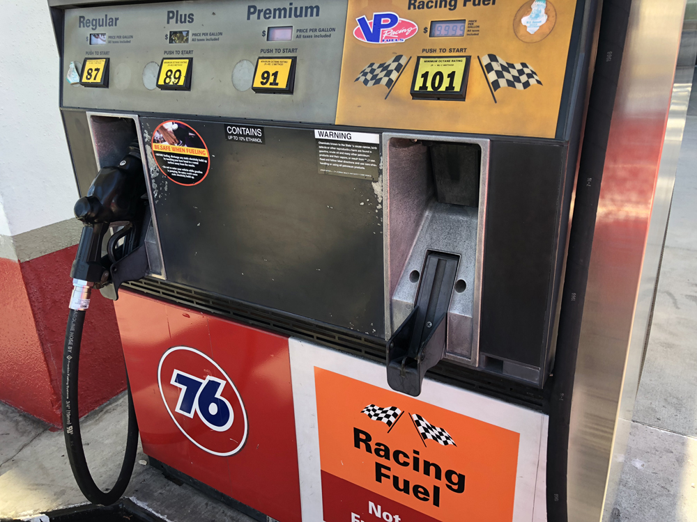 2018 Dodge Challenger SRT Demon Race Fuel