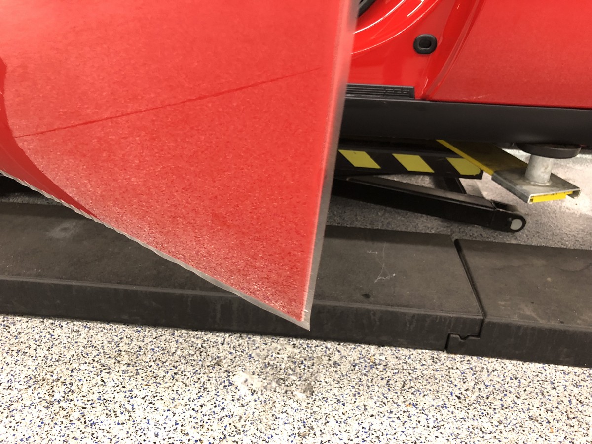 2018 Dodge Demon Clear Bra Door
