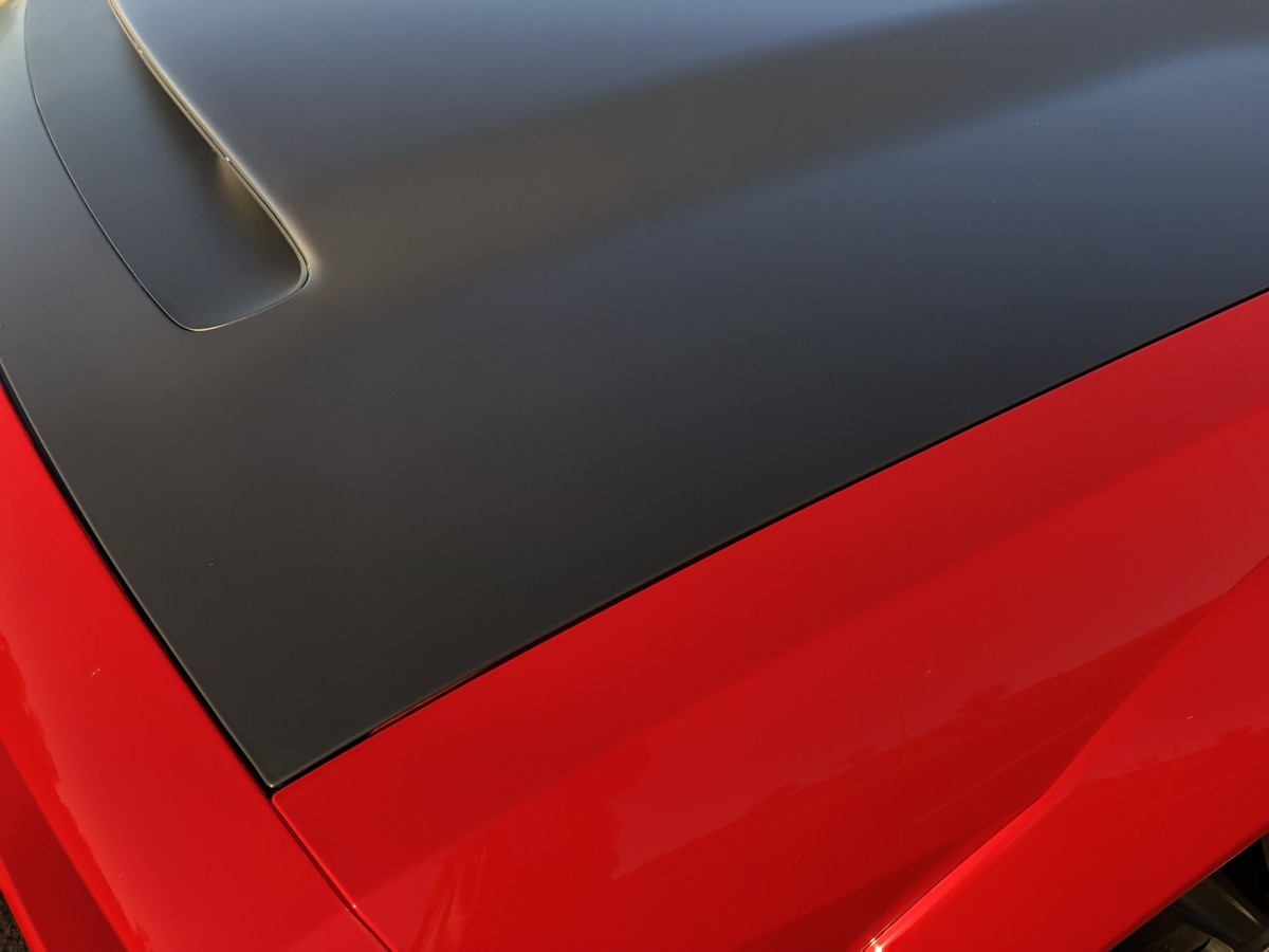 2018 Dodge Demon Clear Bra Hood