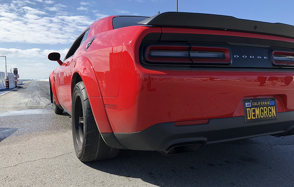 2018 Dodge Demon Starting Line Rear