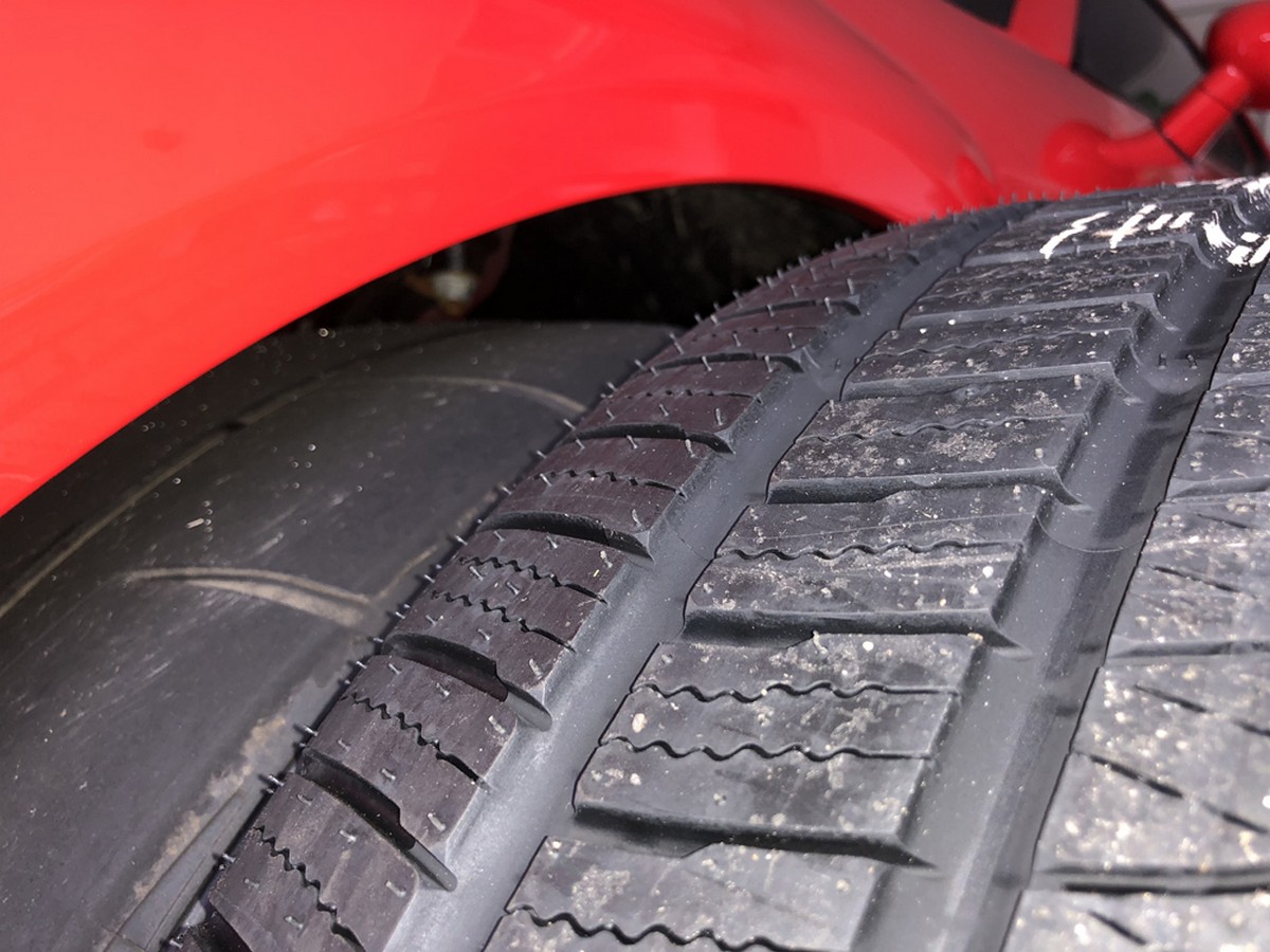 2018 Dodge Demon Street Tire Height