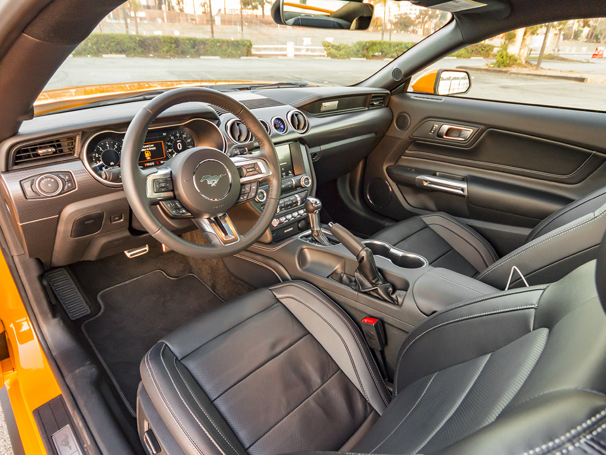 24 2018 Ford Mustang EcoBoost Interior KBB