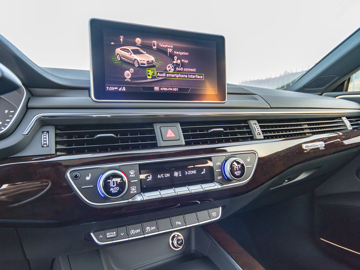 30 2018 Audi A5 Sportback Interior KBB