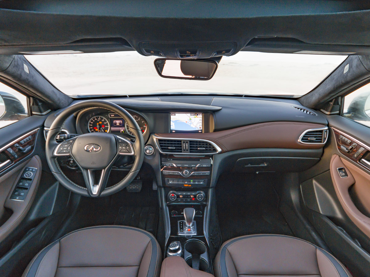 31 2018 Infiniti QX30 Long Term Interior KBB