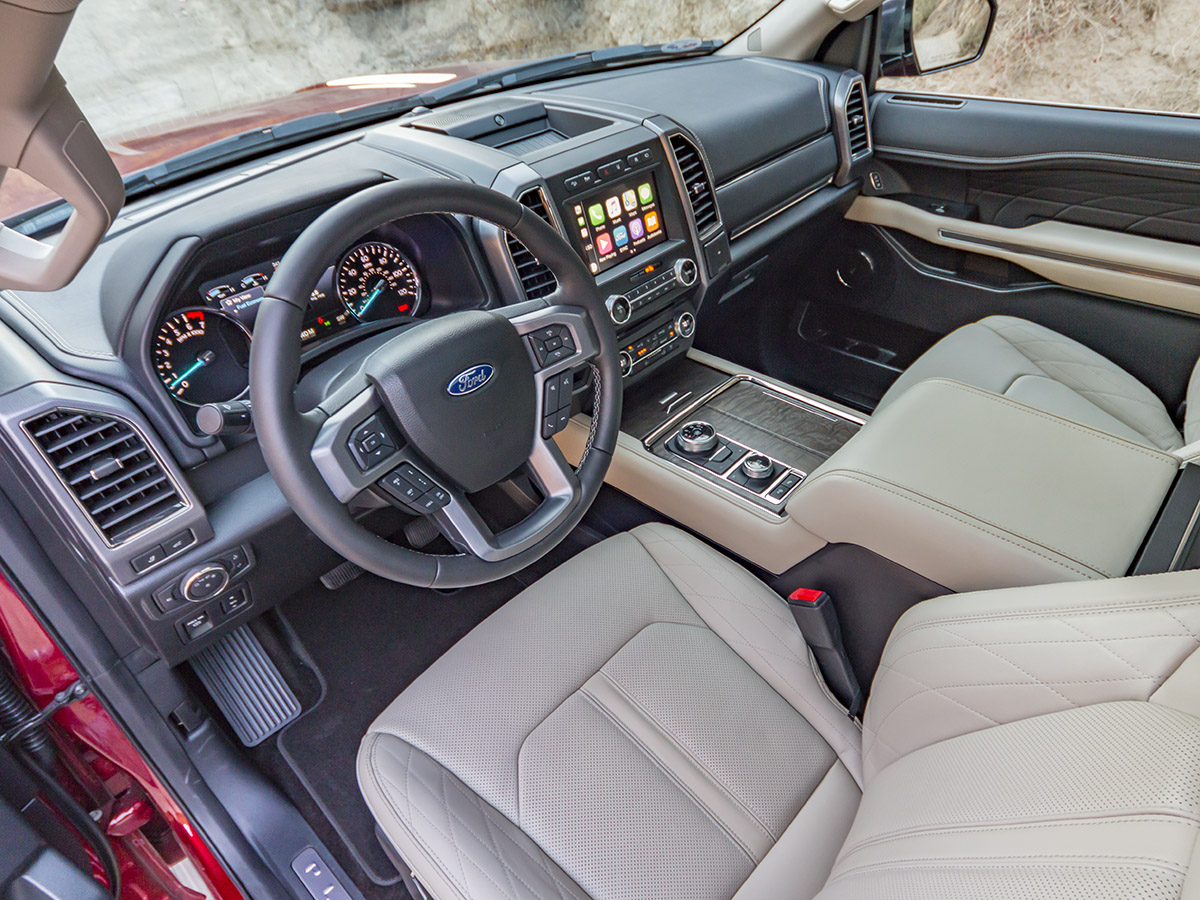 34 2018 Ford Expedition Platinum Interior KBB