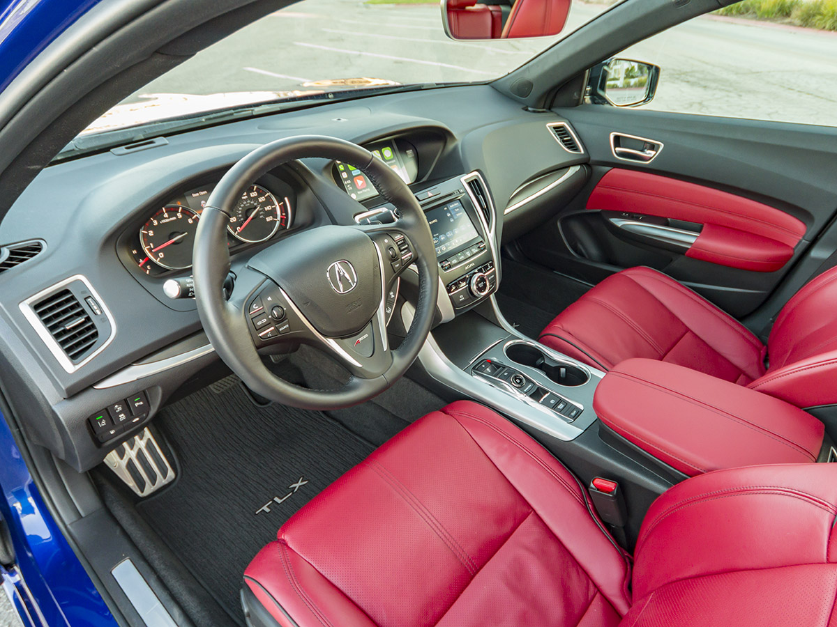 35 2018 Acura TLX A Spec Long Term Interior KBB