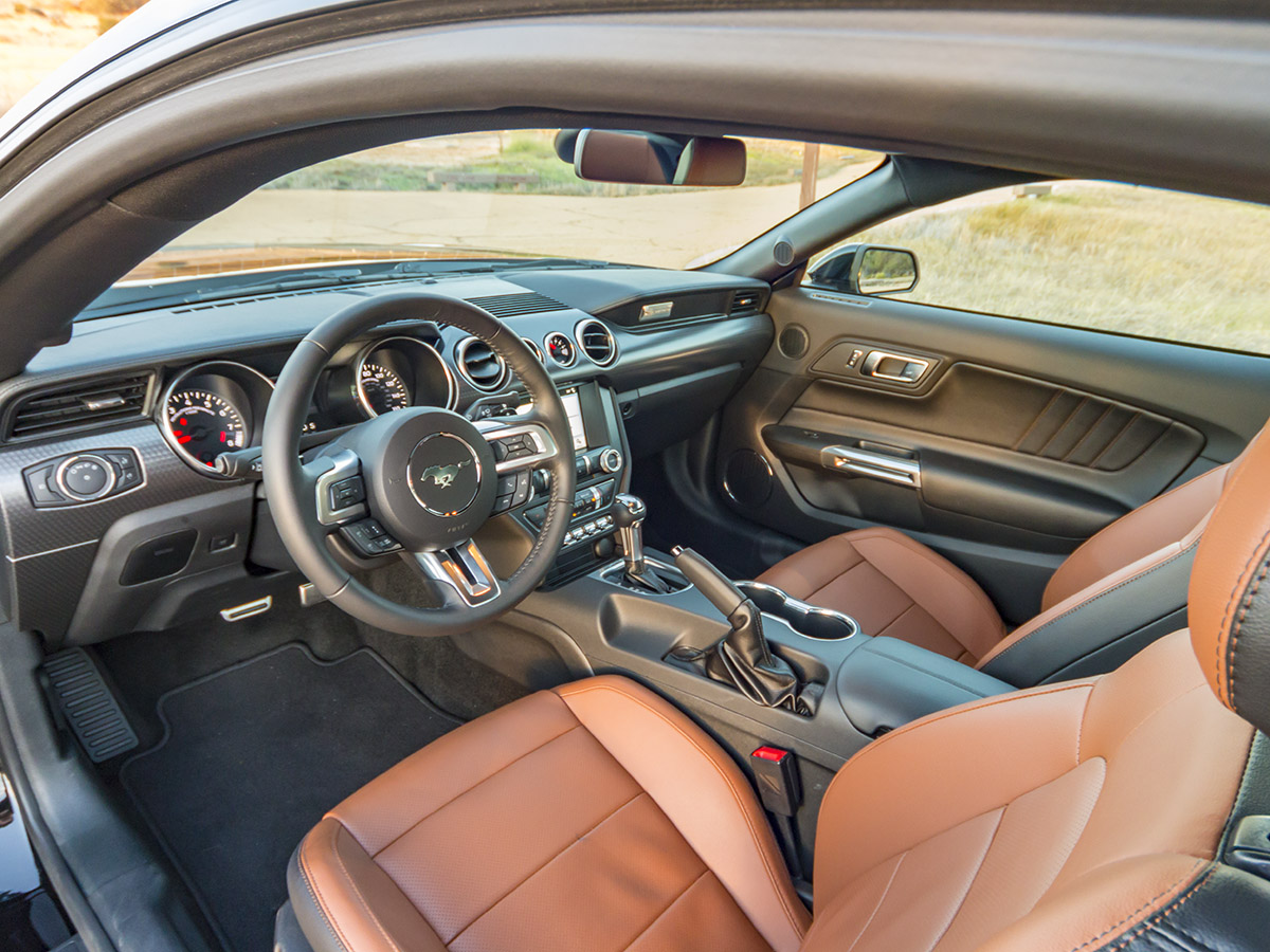 35 2018 Ford Mustang GT Interior KBB
