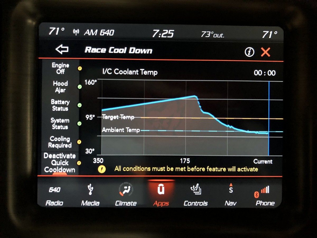 3d 2018 Dodge Demon Quick Cooldown