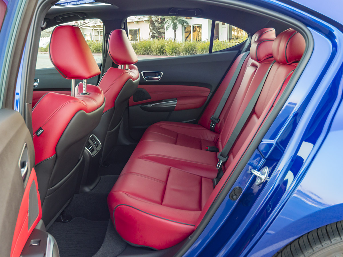 58 2018 Acura TLX A Spec Long Term Interior KBB