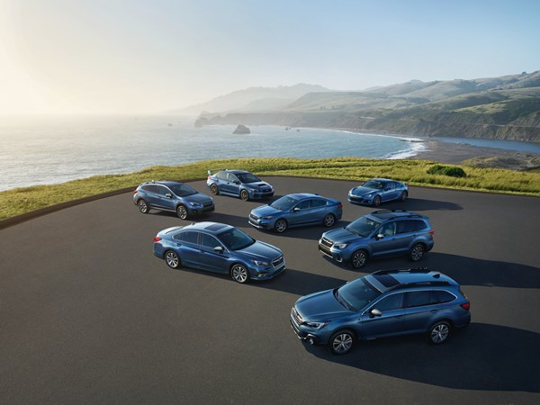 07 2018 Subaru Lineup 50th Anniv Ed