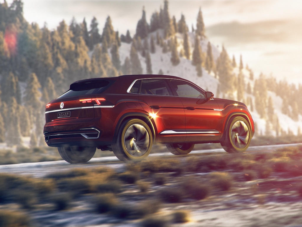 11 Volswagen Atlas Cross Sport Concept Oem