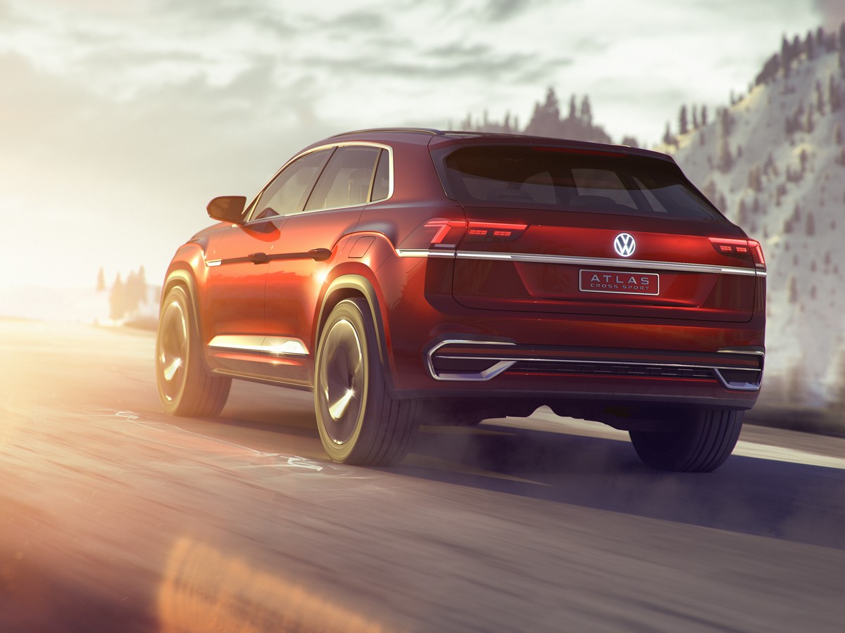 12 Volkswagen Atlas Cross Sport Concept Oem