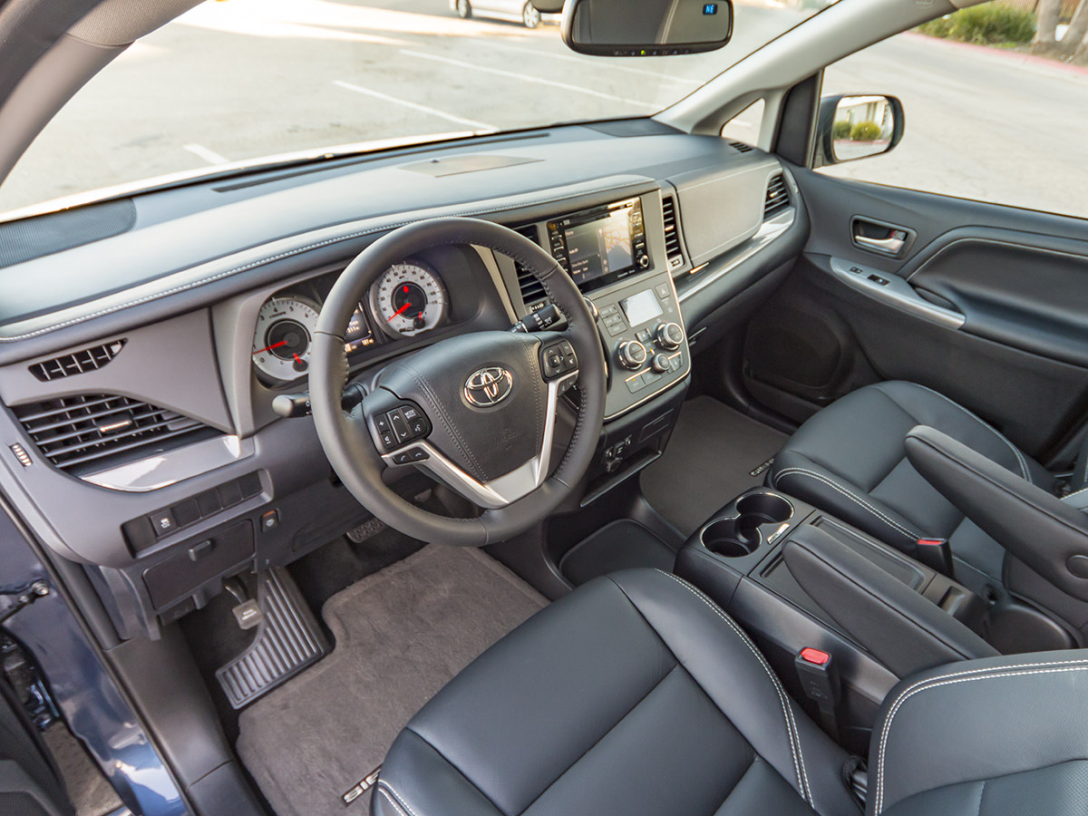 29 2018 Toyota Sienna SE Interior KBB