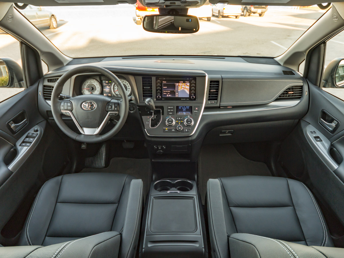 30 2018 Toyota Sienna SE Interior KBB