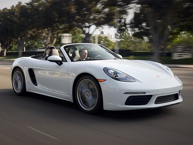 75 2018 Porsche 718 Boxster Action Front Bb
