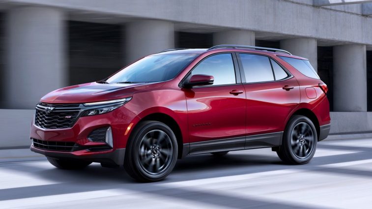 2021 Chevrolet Equinox RS red