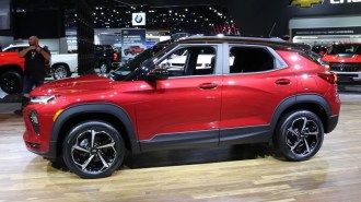 2021 Chevrolet Trailblazer in red