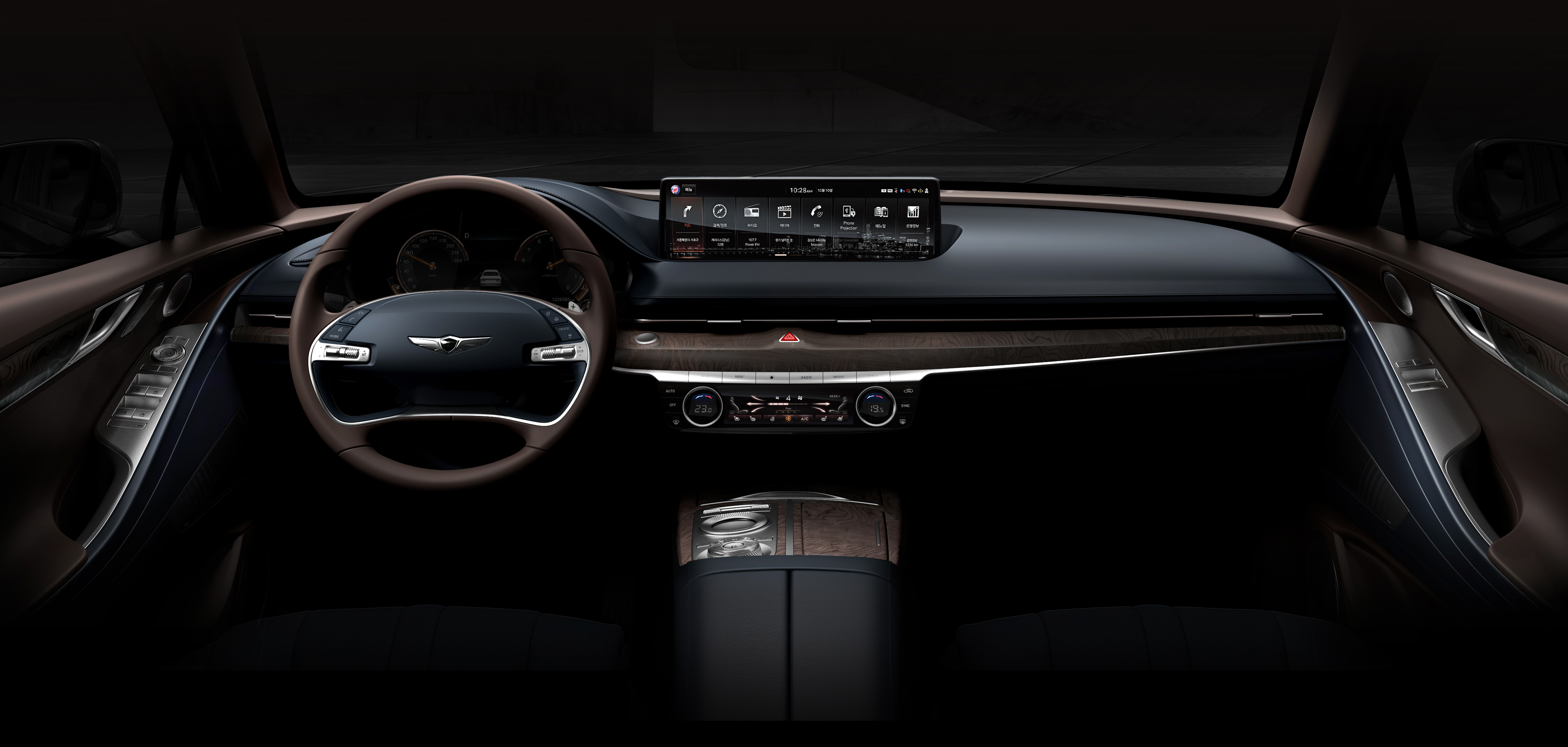 2021 Genesis G80 Dash
