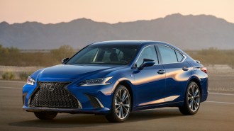 2020 Lexus Es Front 3qtr 4×3