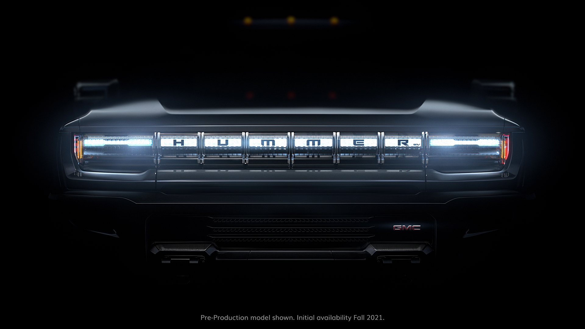GMC HUMMER EV Quiet Revolution Grille 1