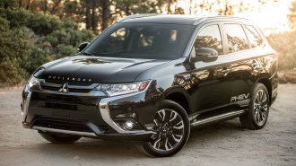 WC 2019 Mitsubishi Outlander Plugin Hybrid Black