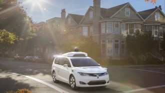 Waymo Self Driving Minivan