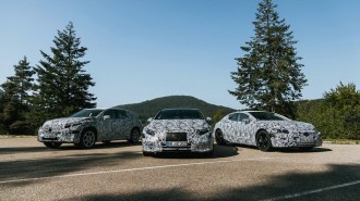 Mercedes EQ Sedan Lineup