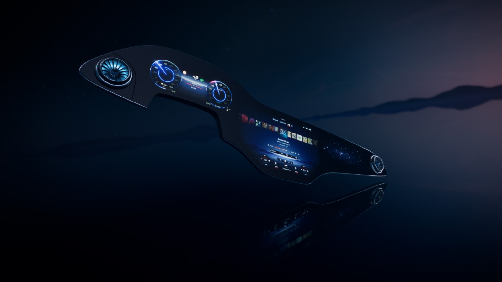 Mercedes Benz Hyperscreen 1