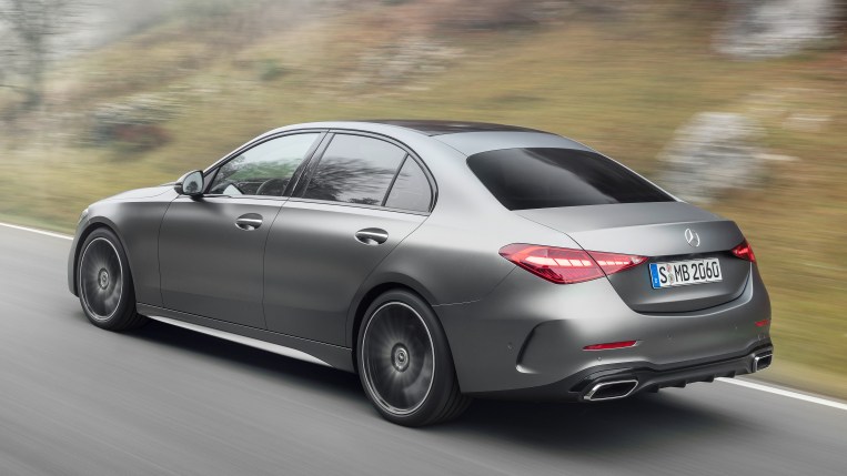 2022 Mercedes-Benz C-Class Rear, Driving