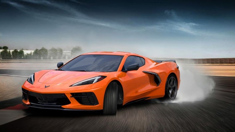 2022 Chevrolet Corvette Stingray Amplify Organge