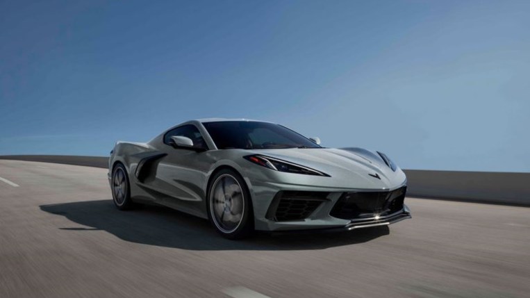2022 Chevrolet Corvette Stingray Hypersonic Gray